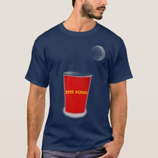 BIER PONG ORDNET T - Shirt an
