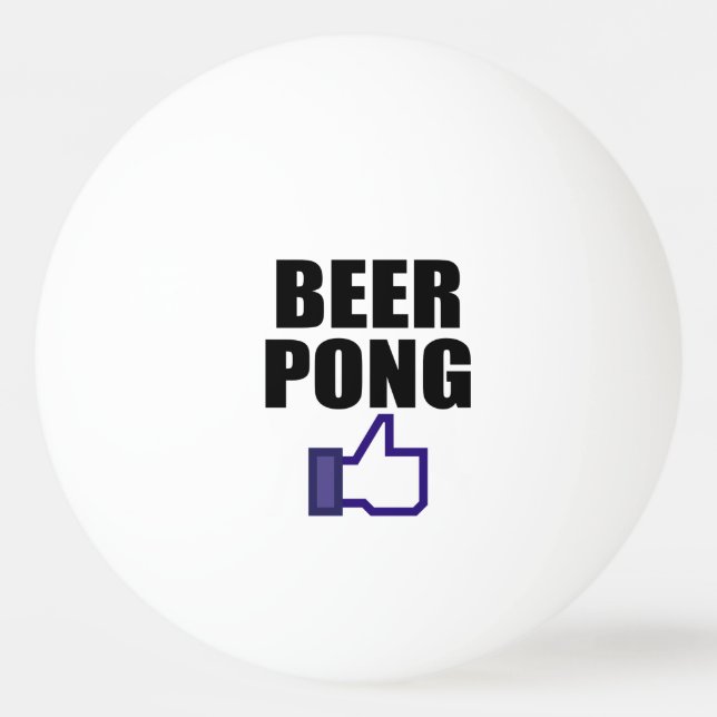 BIER PONG, SO TISCHTENNISBALL (Vorderseite)