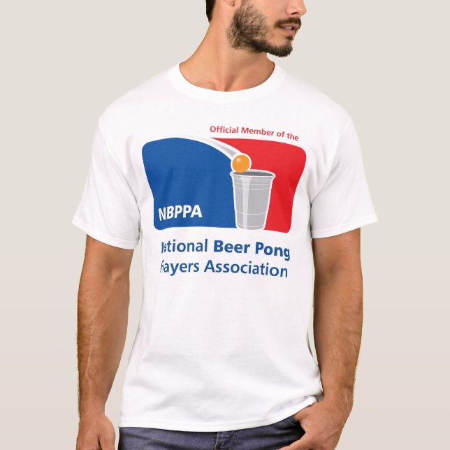 Bier Pong T-Shirt (Vorderseite)