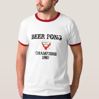 Bier Pong verficht 1987 T-Shirt
