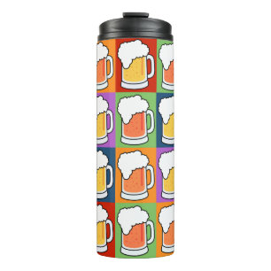BIER Pop Art tumbler Thermosbecher