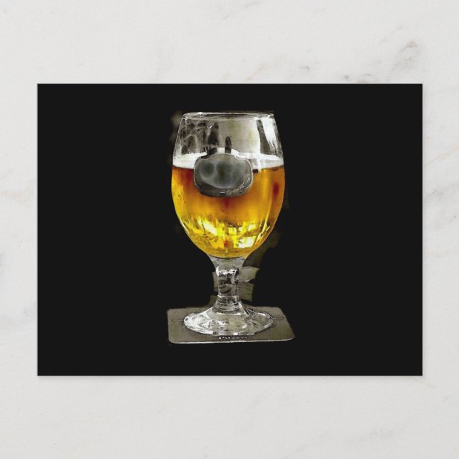 Bier Postkarte (Vorderseite)