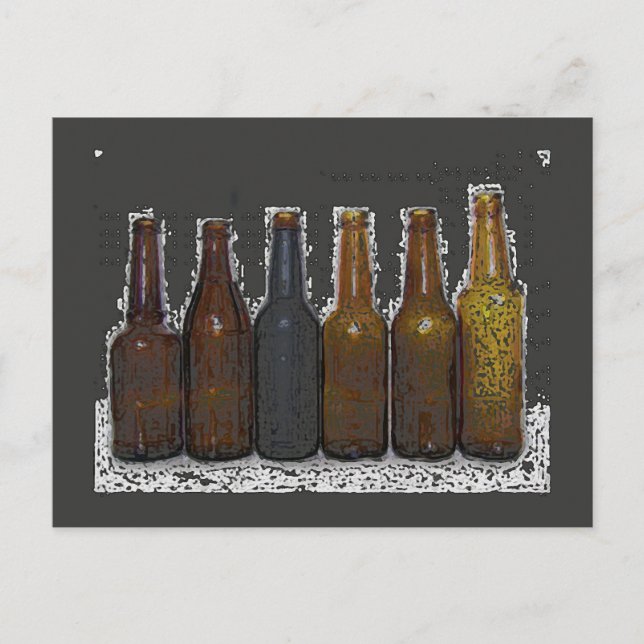 Bier Postkarte (Vorderseite)