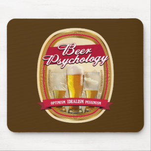 Bier-Psychologie Mousepad