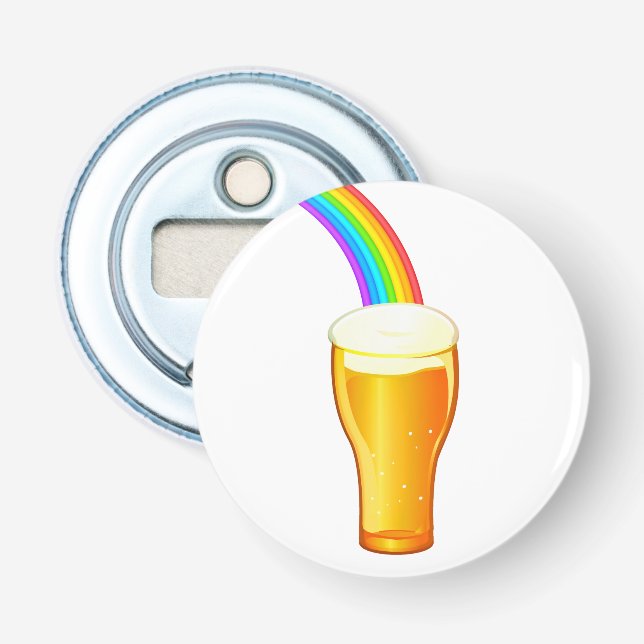 Bier Rainbow Flaschenöffner (Vorderseite)