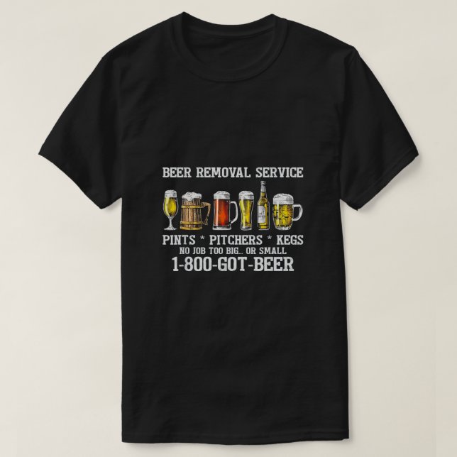 Bier-Remoting-Service Big Small T-Shirt (Design vorne)