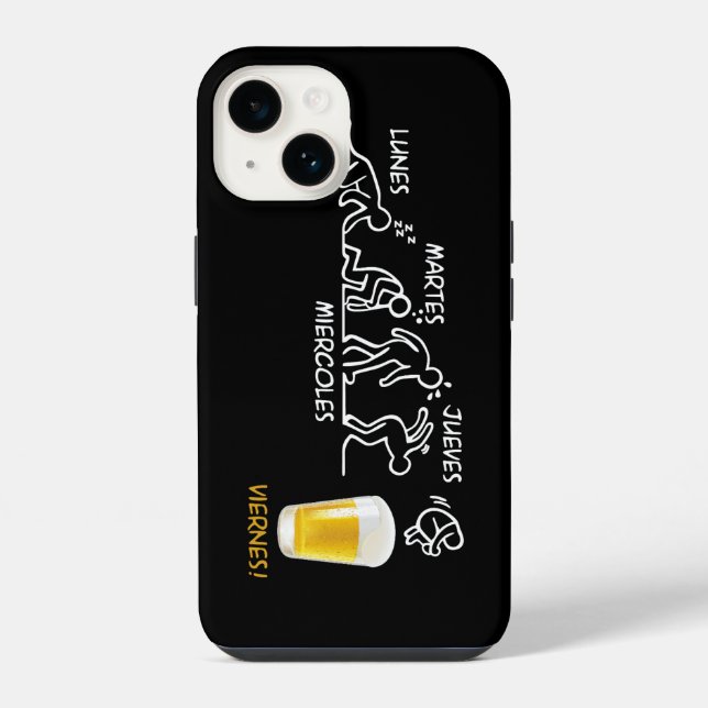 Bier-Revolution iPhone Hülle (Rückseite)
