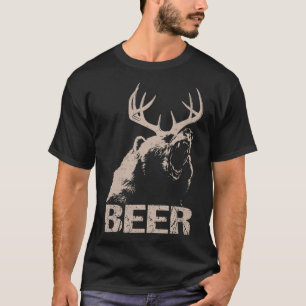 Bier-Rotwild-Bär T-Shirt