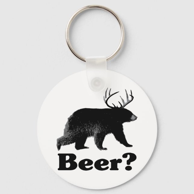 Bier? Schlüsselanhänger (Vorderseite)