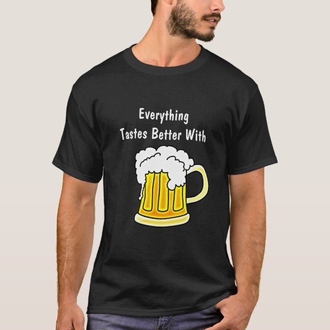 Bier-Shirt T-Shirt (Vorderseite)
