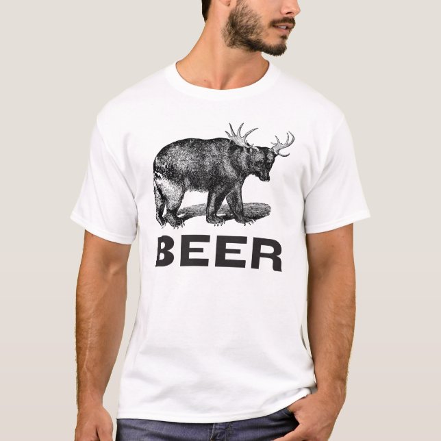 Bier-Shirt T-Shirt (Vorderseite)