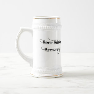 Bier-Snob-Brauerei Stein Bierglas
