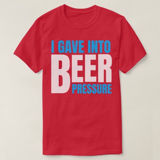 BIER-SPASS-BIERDRUCK T-Shirt (Design vorne)