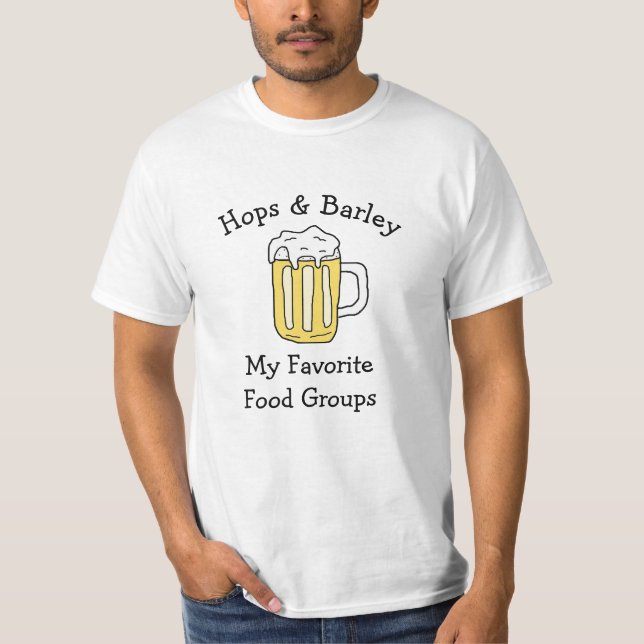 Bier Spaß Funny Quotes T-Shirt (Vorderseite)