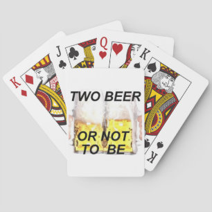 Bier Spielkarten