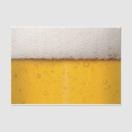 Bier sprudelt Hintergrund-Muster Seidenpapier