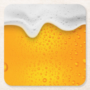 Bier Square Paper Untersetzer