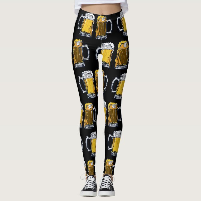 Bier Steins Leggings (Vorderseite)