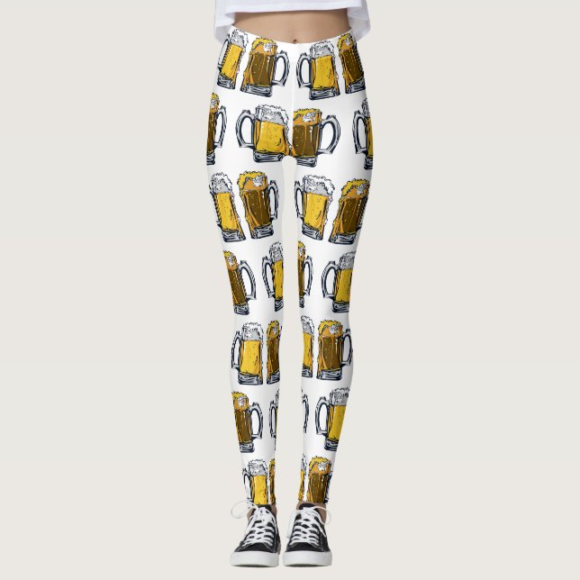 Bier Steins Leggings (Vorderseite)