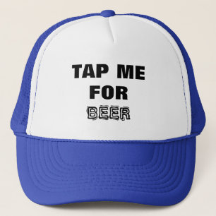 Bier - Stich mir für Bier! Schwarz und Weiß Truckerkappe