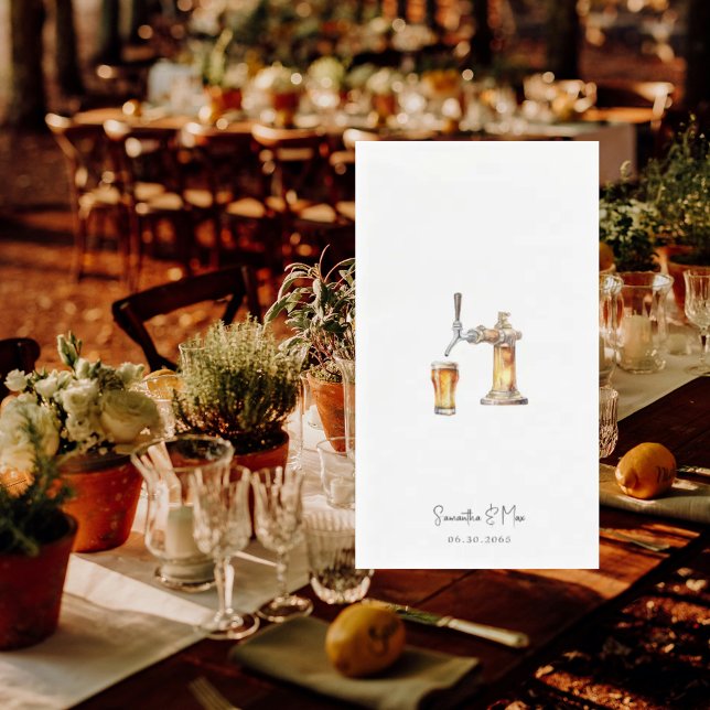 Bier-Stich Serviette (Von Creator hochgeladen)