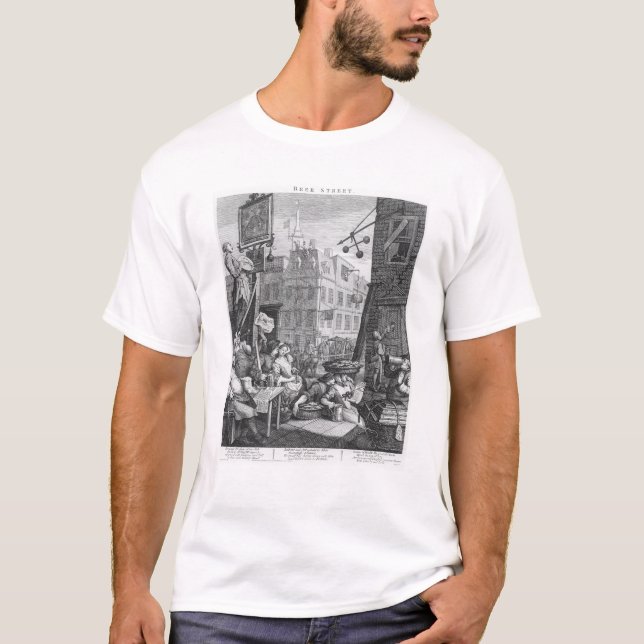 Bier-Straße, 1751 T-Shirt (Vorderseite)