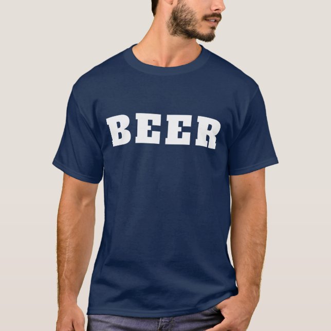 Bier T-Shirt (Vorderseite)