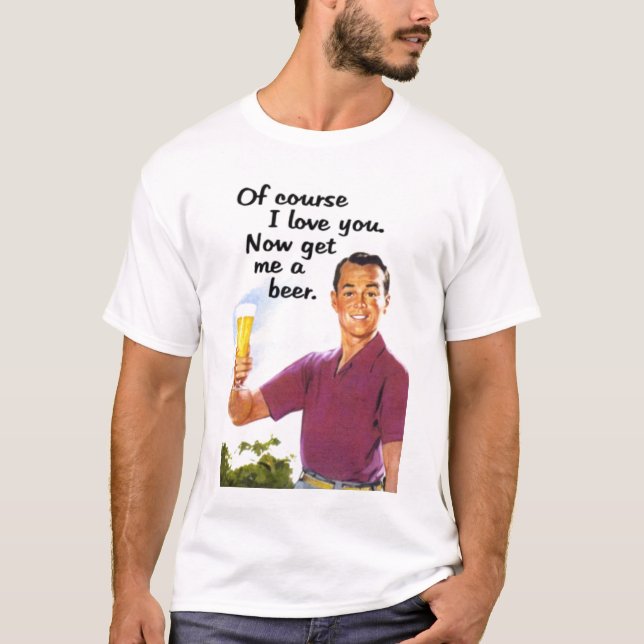 Bier T-Shirt (Vorderseite)