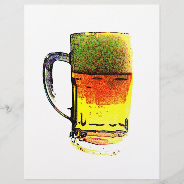 Bier-Tasse (Vorderseite)