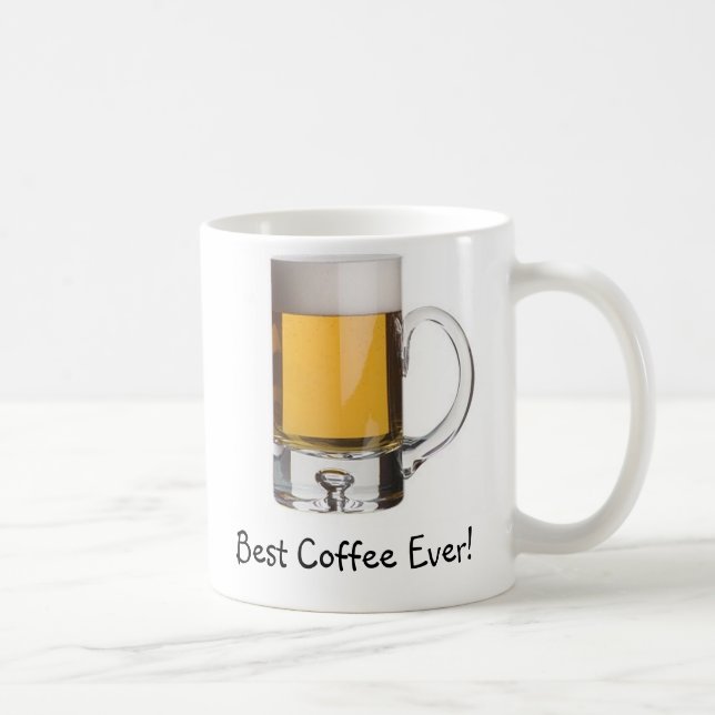 Bier-Tasse, bester Kaffee überhaupt! , Tasse (Rechts)