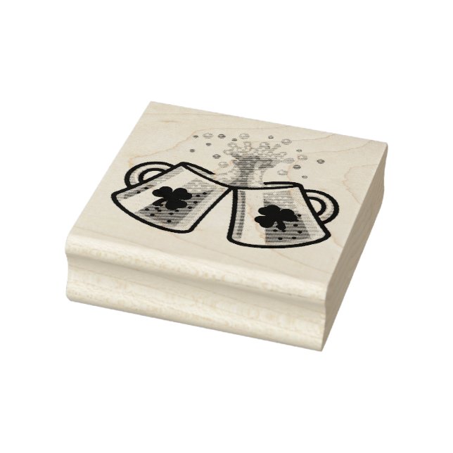 Bier-Tasse Gummistempel (Stempel)