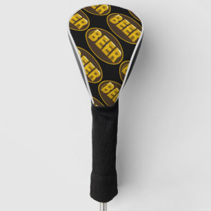 Bier Tasse Oval Golf Headcover