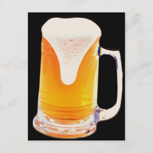 Bier-Tasse Postkarte
