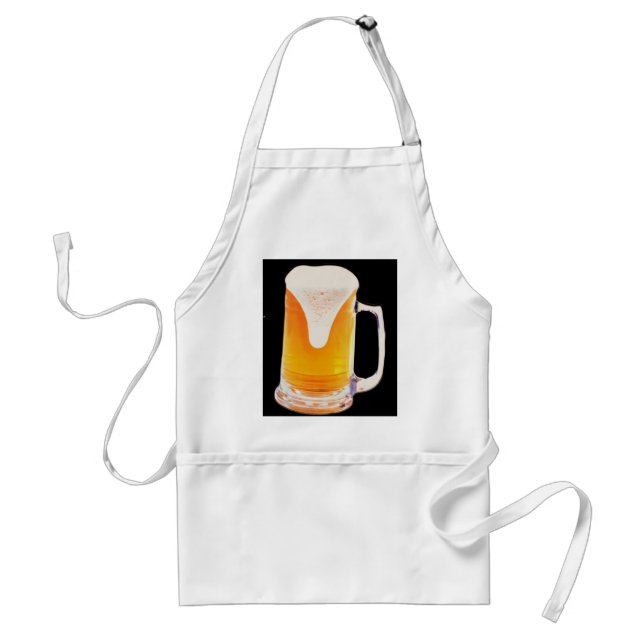 Bier-Tasse Schürze (Vorne)