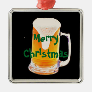 Bier-Tasse Silbernes Ornament