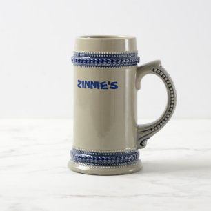 BIER-TASSE ZINNIES BIERGLAS