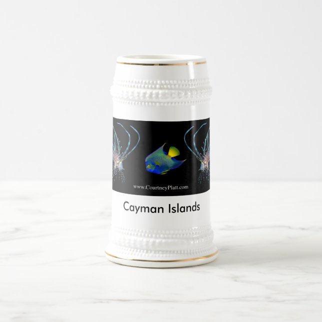Bier-Tassen-Fische, Cayman Islands Bierglas (Mittel)