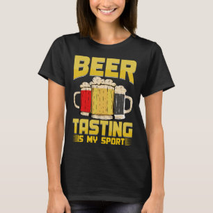 Bier Taster Beergetarioan Enthusiast Crafter Pub T-Shirt