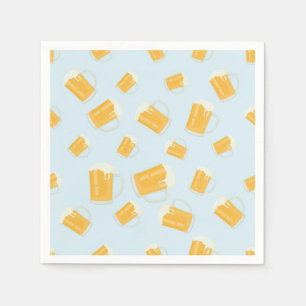Bier Themed Paper Napkins Serviette