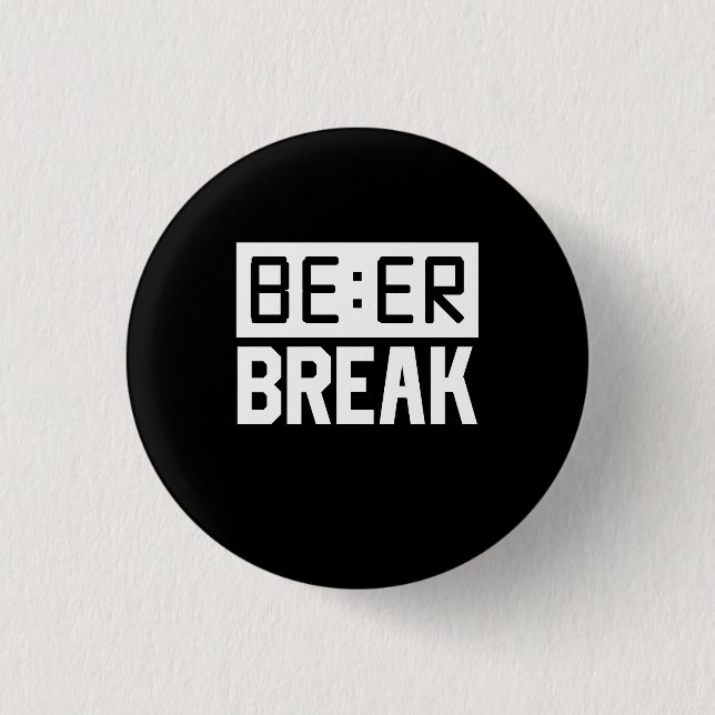 Bier Time Break Button (Vorderseite)