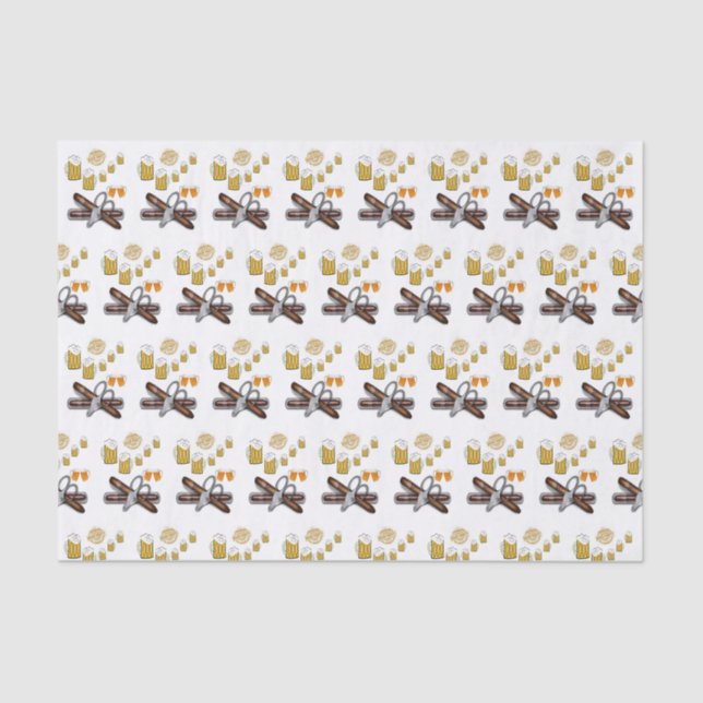 Bier-Tissue-Papier Seidenpapier (Vorderseite)