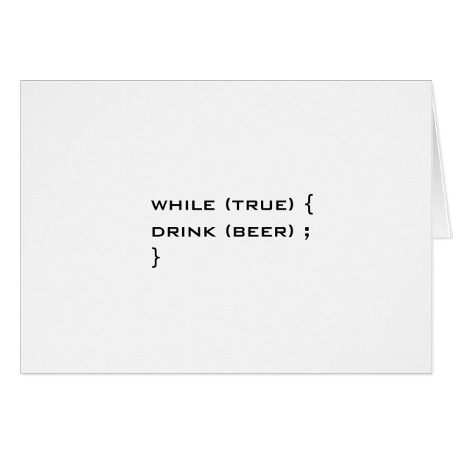 Bier trinken (Vorderseite (Horizontal))