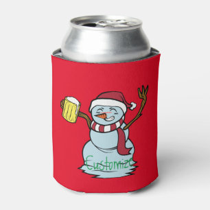 Bier trinken Betrunken Snowman Thunder_Cove Dosenkühler