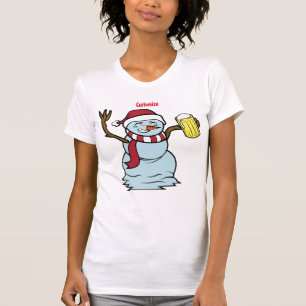 Bier-Trinken Betrunken SnowmanThunder_Cove T-Shirt
