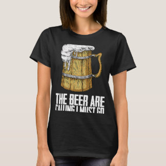 Bier trinken Drink Bier Mann T-Shirt