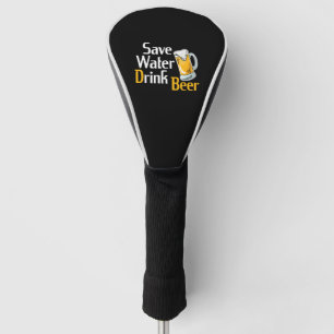 Bier trinken Party feiert Biertrinker rett Golf Headcover