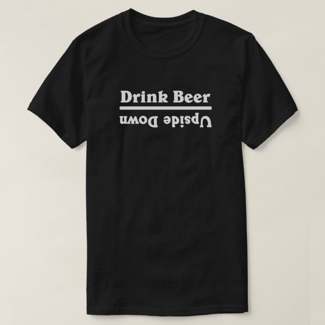 Bier trinken - T-Shirt (Design vorne)
