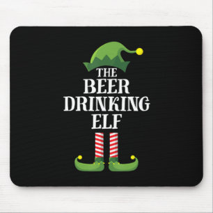 Bier trinken Weihnachten Geburtstag Mousepad