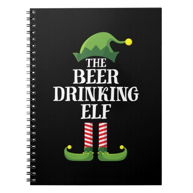 Bier trinken Weihnachten Geburtstag Notizblock (Vorderseite)