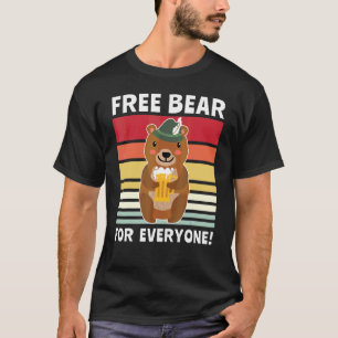 Bier Trinkend Trinkend Trinkend Bier Trinker Bär T-Shirt